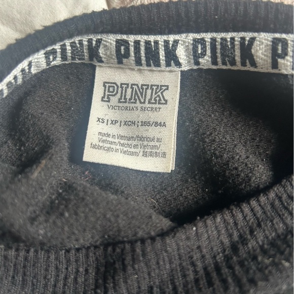 VS PINK Long Sleeve Top w/ Open Shoulders - Picture 2 of 3